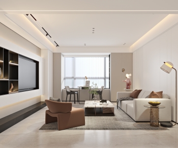 Modern A Living Room-ID:849801066