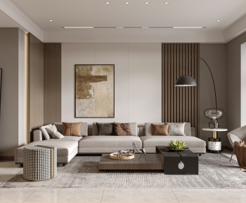 Modern A Living Room-ID:324512963