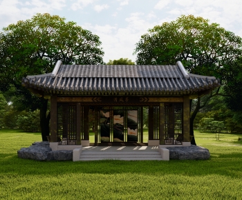 Chinese Style Ancient Architectural Buildings-ID:476238015