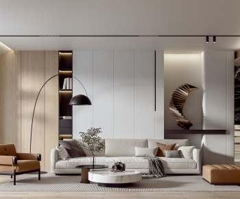 Modern A Living Room-ID:816649915