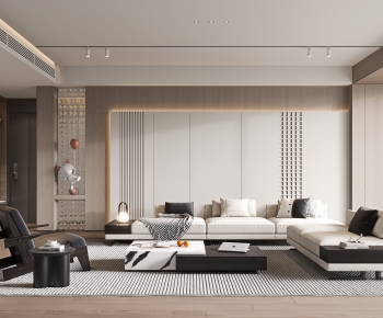 Modern A Living Room-ID:760303976