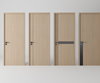 Modern Solid Wood Door-ID:460241086