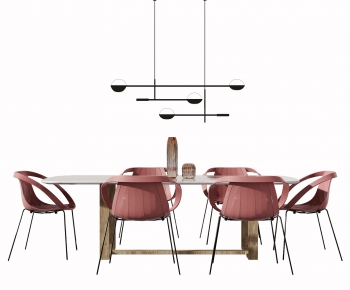 Modern Dining Table And Chairs-ID:542974003