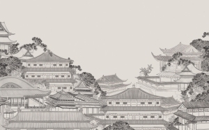 New Chinese StyleArchitectural Painting