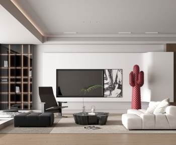 Modern A Living Room-ID:441998966