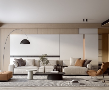 Modern A Living Room-ID:382205012