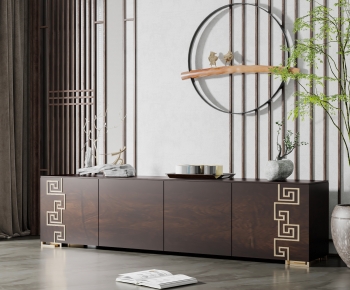New Chinese Style TV Cabinet-ID:496253975