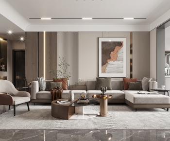 Modern A Living Room-ID:293050056