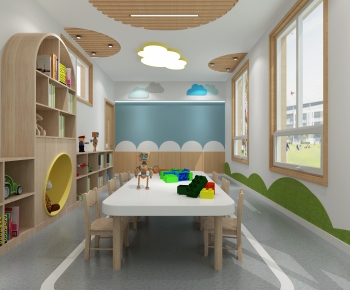 Modern Children's Kindergarten-ID:486849072