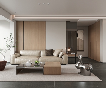 Modern A Living Room-ID:355094913