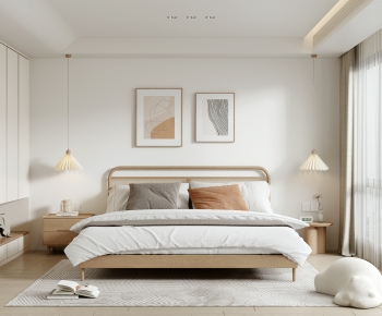 Nordic Style Bedroom-ID:681803942