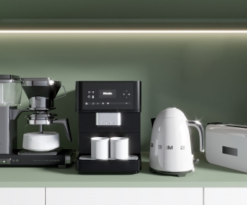 Modern Kitchen Electric Coffee Machine-ID:947027929