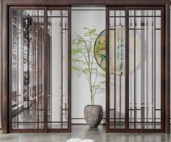 New Chinese Style Door-ID:652410037