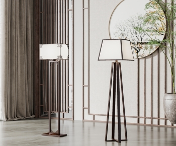 New Chinese Style Floor Lamp-ID:999499086