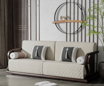New Chinese Style A Sofa For Two-ID:647161013