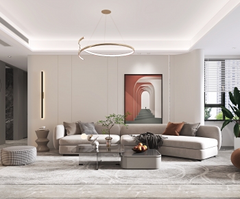 Modern A Living Room-ID:305864108