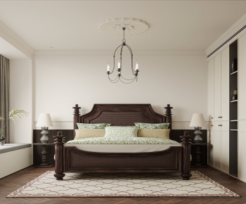 American Style Bedroom-ID:857054004
