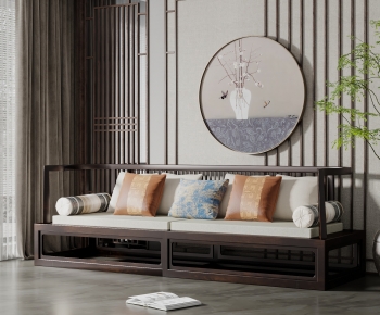 New Chinese Style Multi Person Sofa-ID:535569271