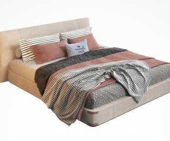 Modern Double Bed-ID:685446022