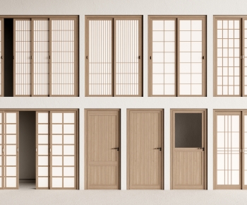 Japanese Style Single Door-ID:158227926