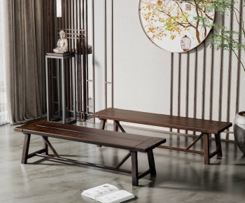 New Chinese Style Bench-ID:405580041