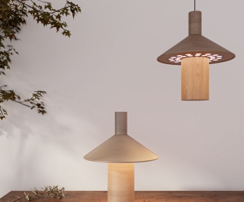 Wabi-sabi Style Table Lamp-ID:105983023