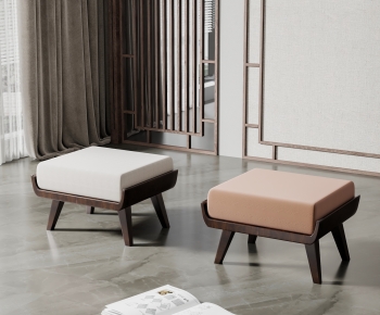 New Chinese Style Sofa Stool-ID:342813019