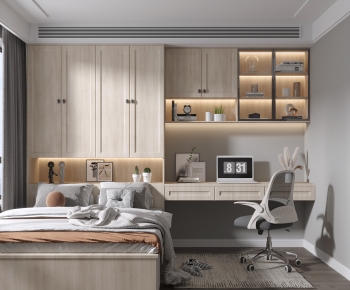 Nordic Style Bedroom-ID:898225071