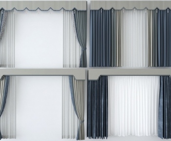 New Chinese Style The Curtain-ID:727729858