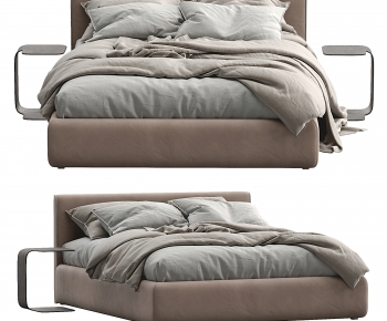 Modern Double Bed-ID:348566065