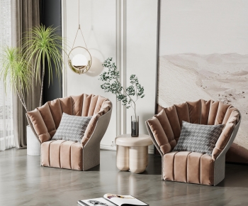 Modern Single Sofa-ID:422683952