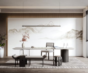 New Chinese Style Study Space-ID:234424111