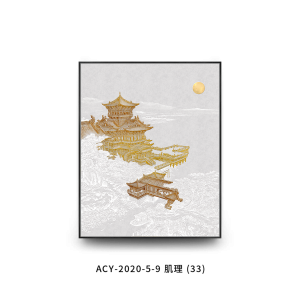 新中式装饰画-ID:518874886