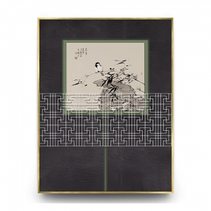 新中式装饰画-ID:282430899