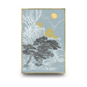 新中式装饰画-ID:156918051