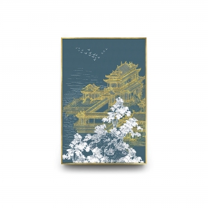 新中式装饰画-ID:589320909