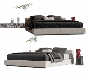 Modern Double Bed-ID:162089114