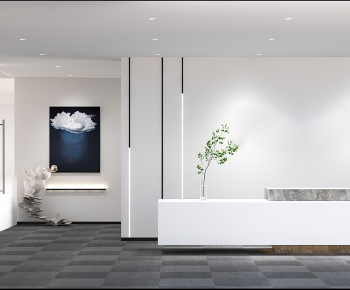 Modern Office Reception Desk-ID:978013046