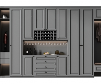 American Style Wine Cabinet-ID:886034015