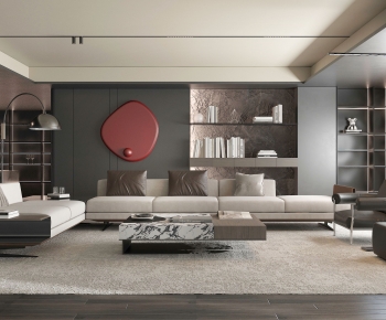 Modern A Living Room-ID:289803985