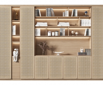 Wabi-sabi Style Bookcase-ID:741245997