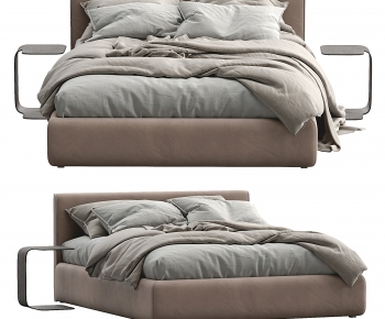 Modern Double Bed-ID:534387112