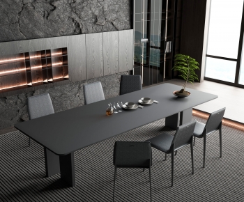 Modern Dining Table And Chairs-ID:100128894