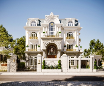 European Style Villa Appearance-ID:902857072