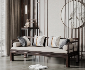 New Chinese Style A Sofa For Two-ID:398166892