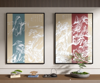 New Chinese Style Painting-ID:636473898