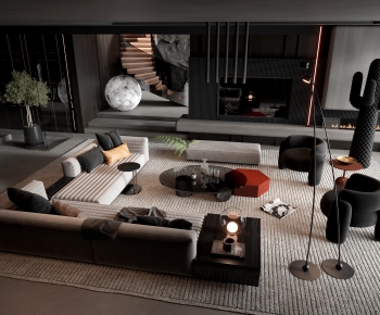 Modern Sofa Combination-ID:442965987