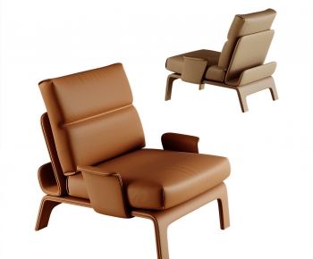 现代皮质单人沙发-ID:239010108