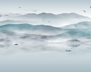 新中式山水画-ID:636477951