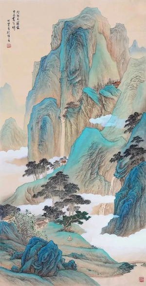 新中式山水画-ID:312520035